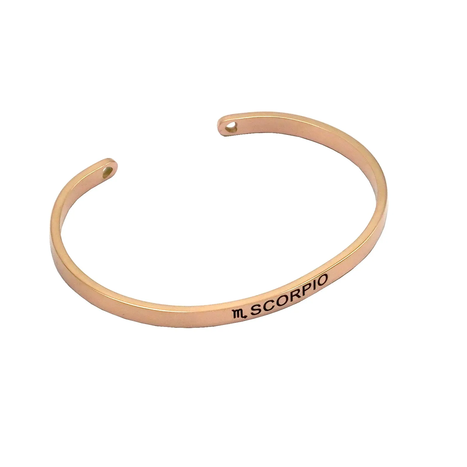 Scorpio Rosegold Zodiac Band