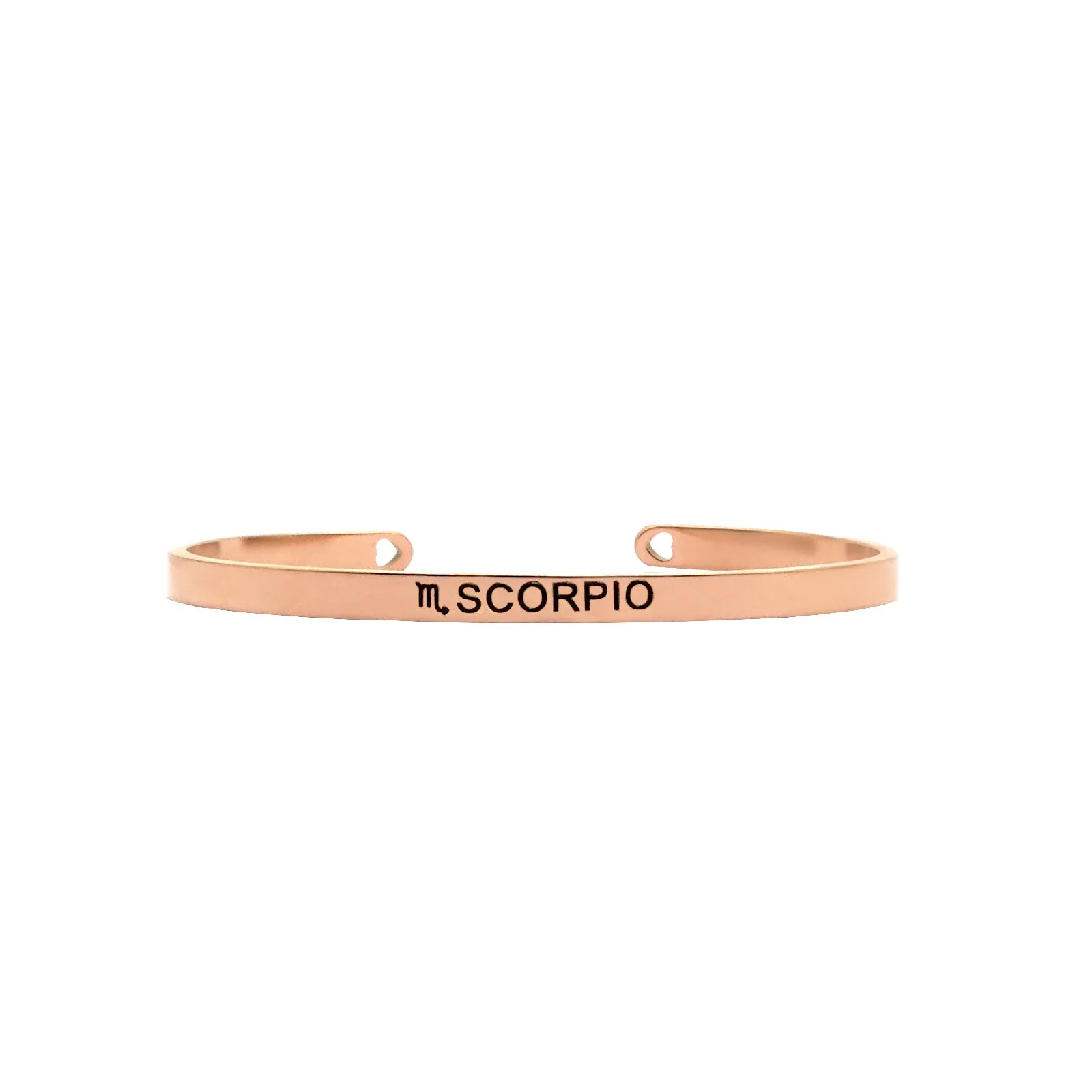 Scorpio Rosegold Zodiac Band