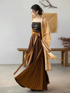 Song Dynasty x Modern Hanfu: Maple Forest 枫林晚 (Preorder)