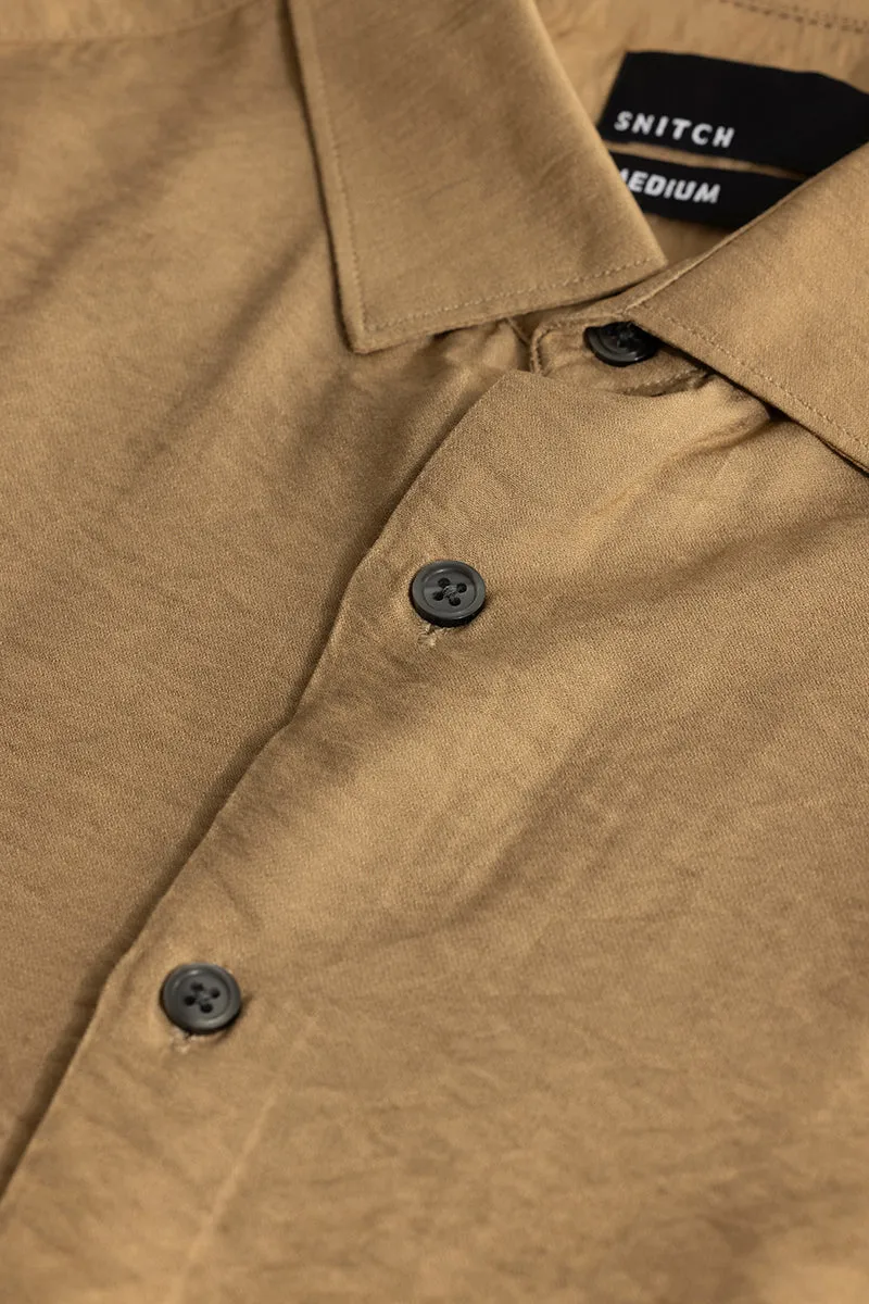 Squash Serene Light Brown Shirt