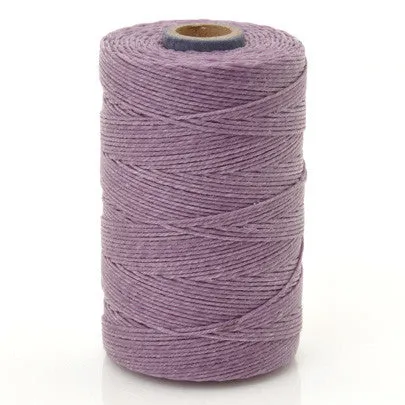 Supplies-4-Ply Waxed Irish Linen-Lavender-10 Yards