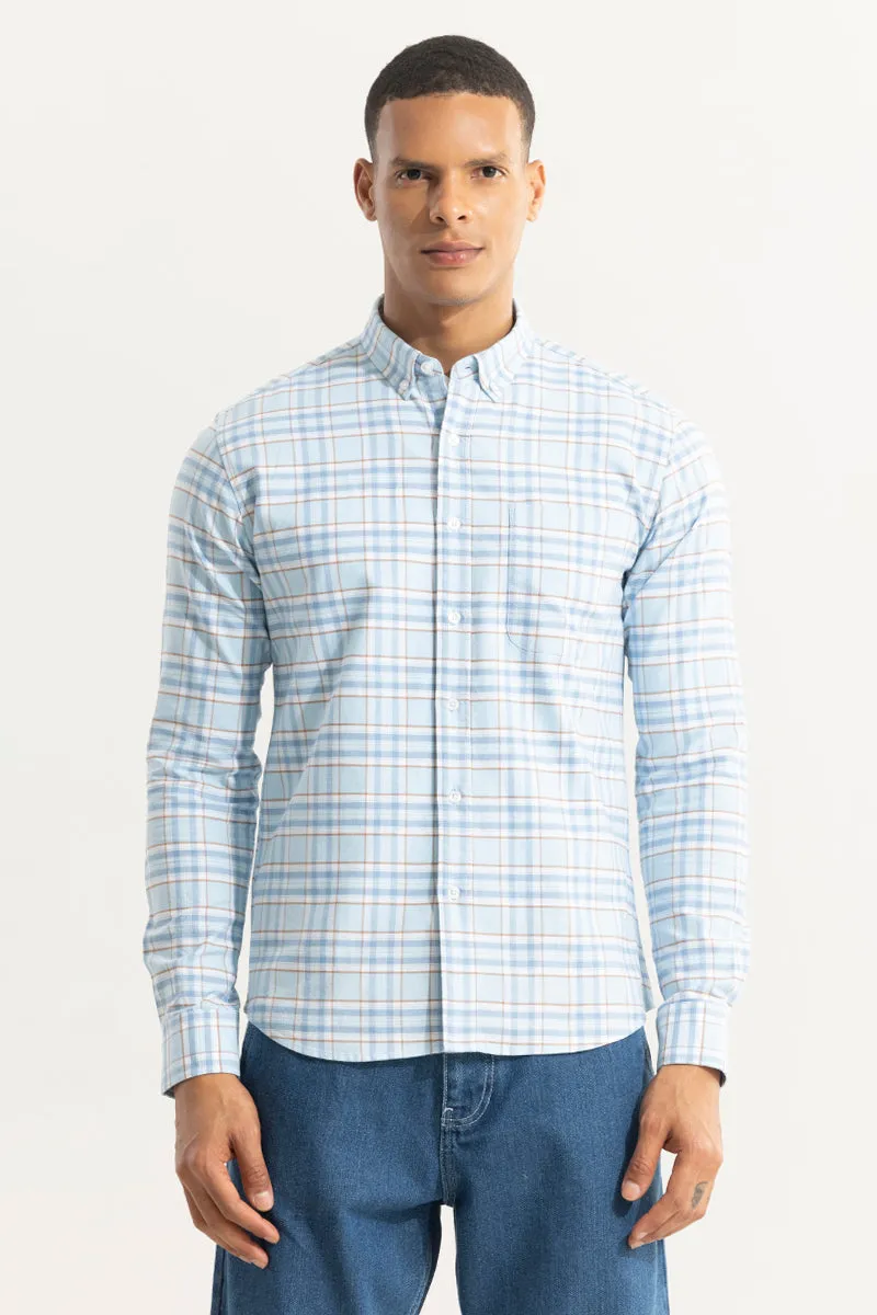 Tartan Matrix Blue Checks Shirt