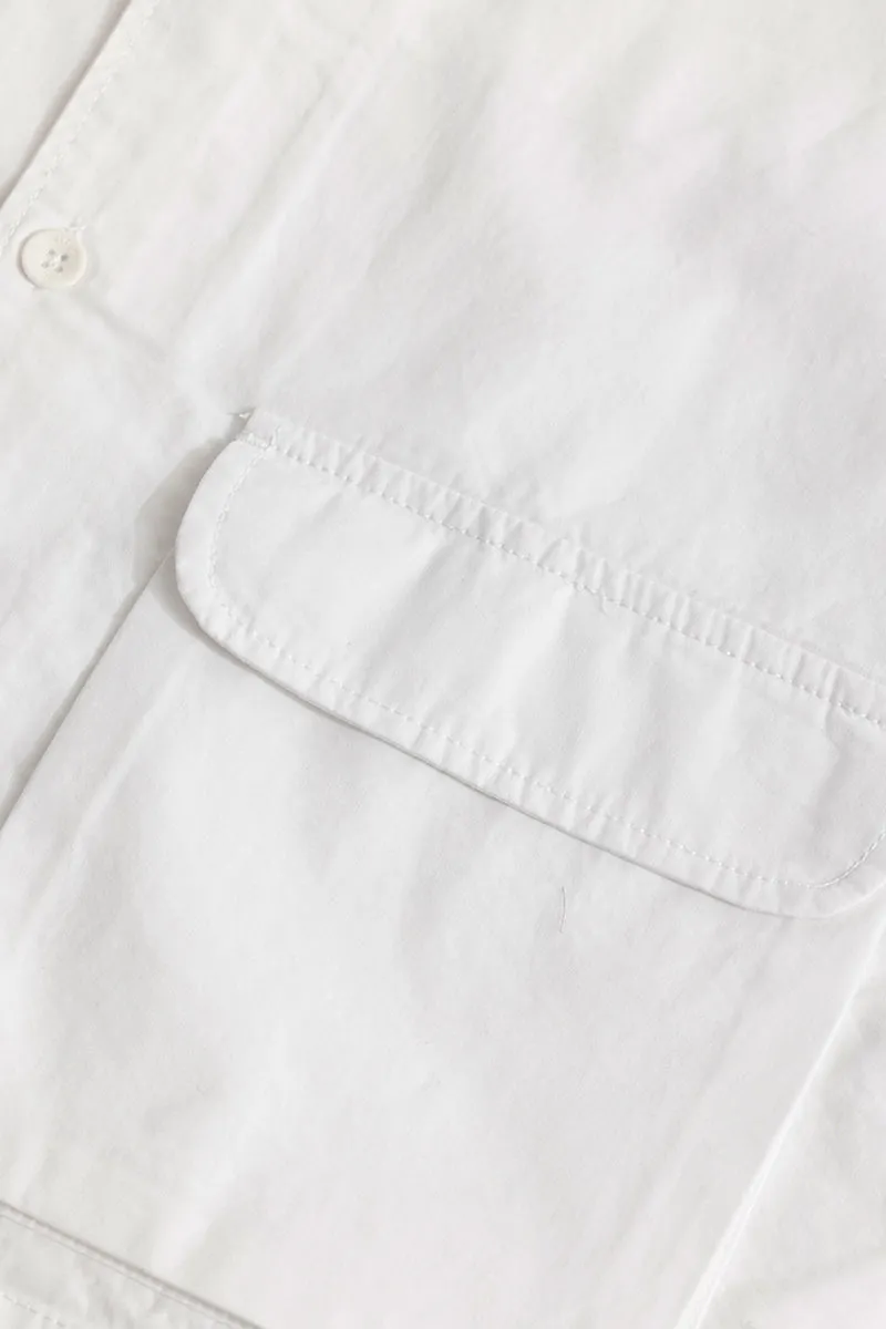 Triad White Overshirt