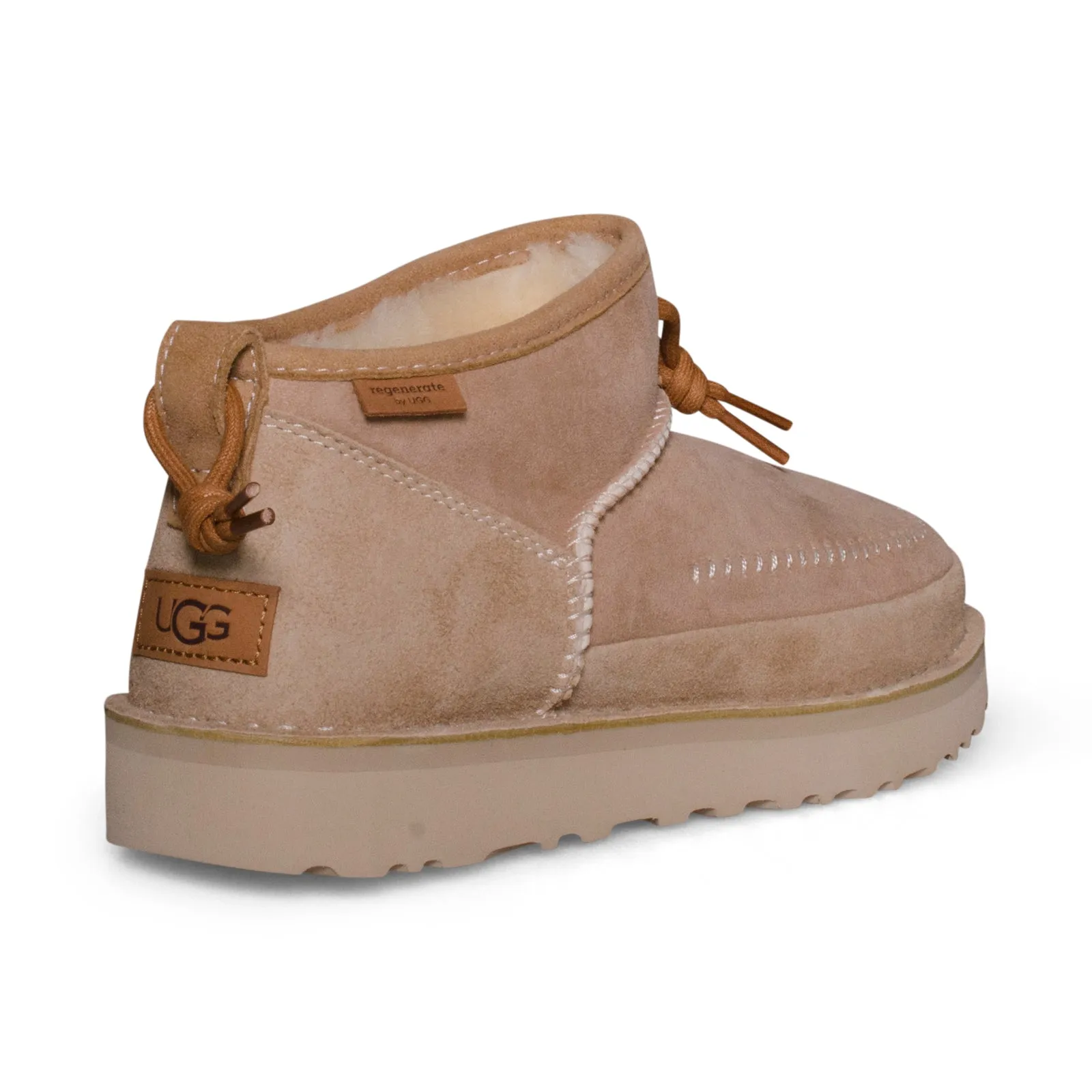 UGG Ultra Mini Crafted Regenerate Sand Boots - All Gender