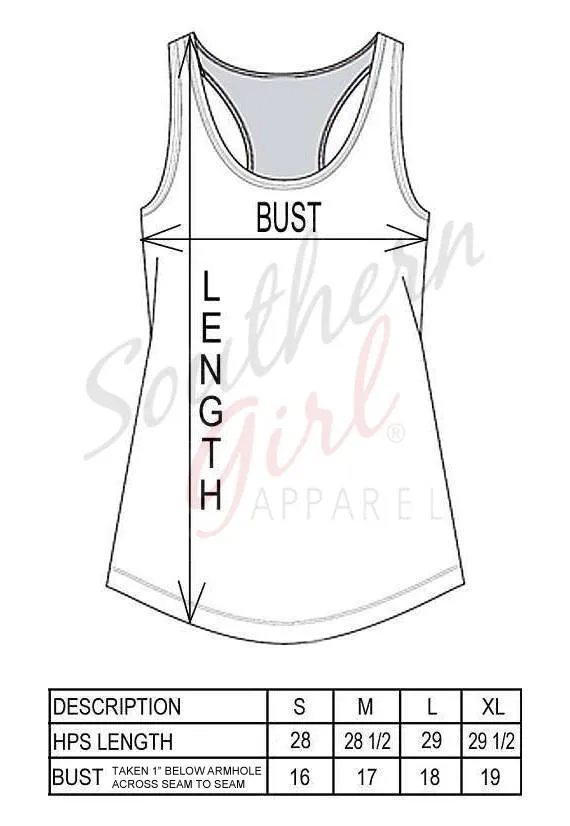 Whiskey Girl Racerback Tank Top