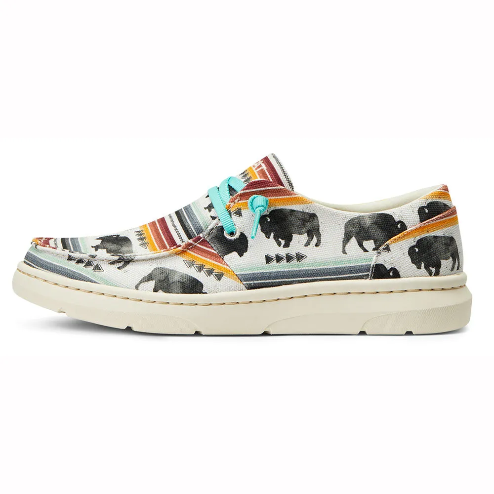 Women's Ariat Hilo Shoe - Buffalo Print