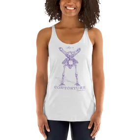 Women's Racerback Tank: BlackSabbathPurple