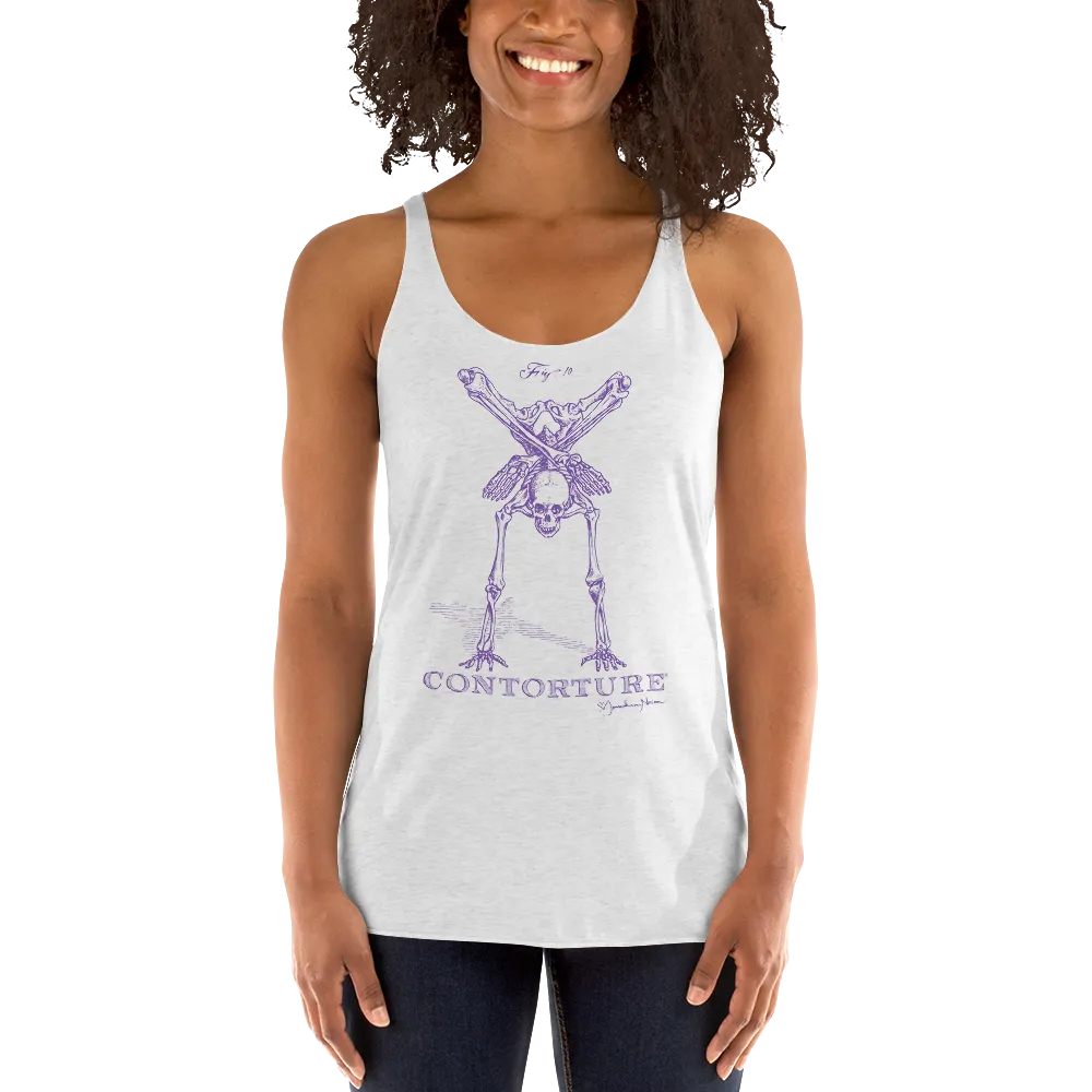 Women's Racerback Tank: BlackSabbathPurple