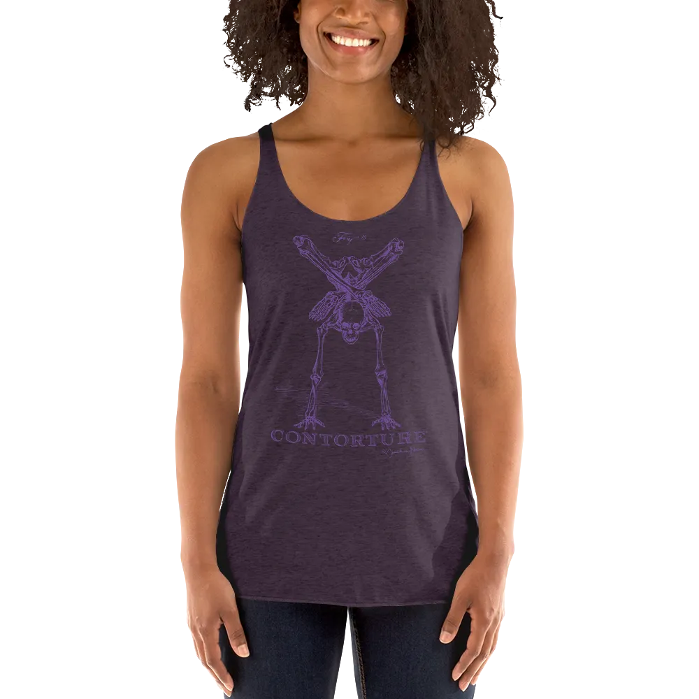 Women's Racerback Tank: BlackSabbathPurple