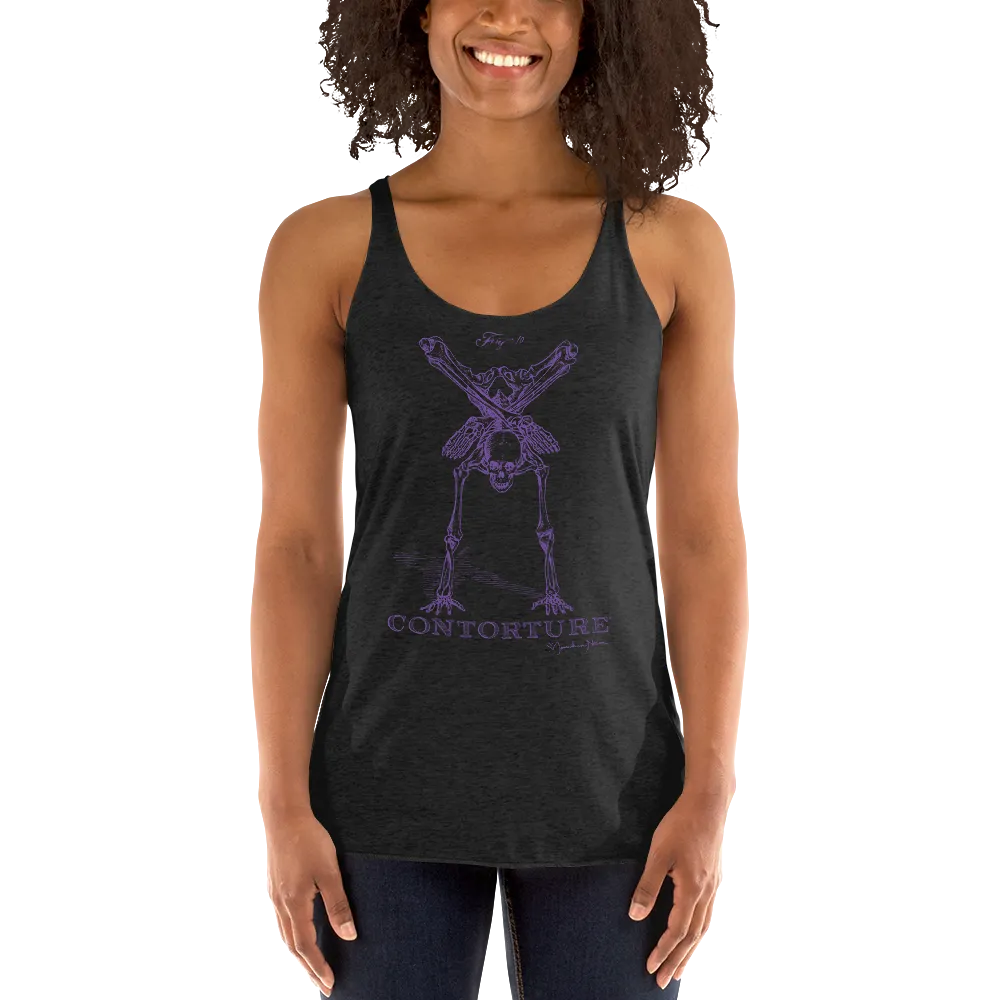 Women's Racerback Tank: BlackSabbathPurple