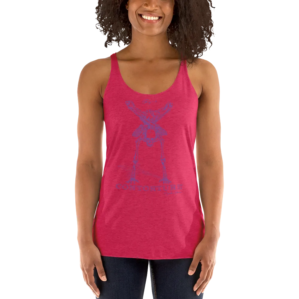 Women's Racerback Tank: BlackSabbathPurple