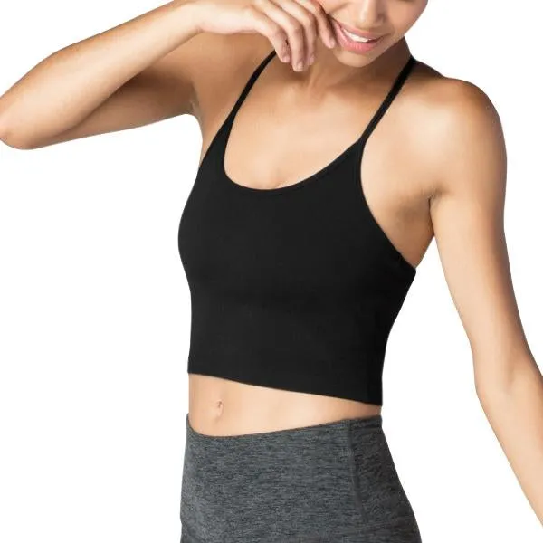 Women's Slim Racerback Cropped Tank