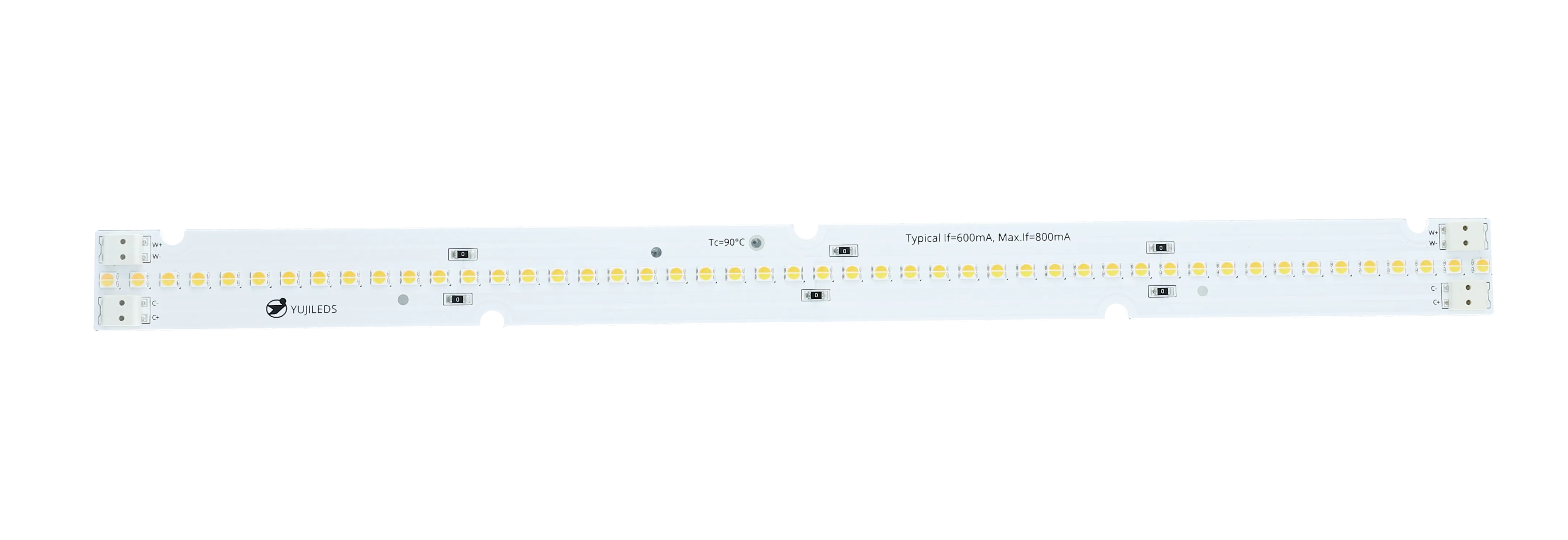 YUJILEDS CRI 95  21.6W 3032 Constant Current LED Linear Module - 10pcs