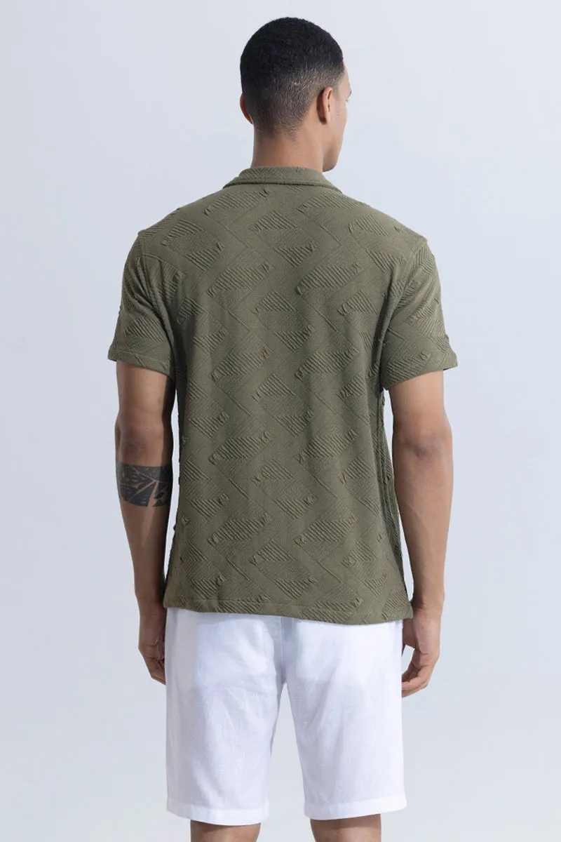 Zag Zag Olive Shirt